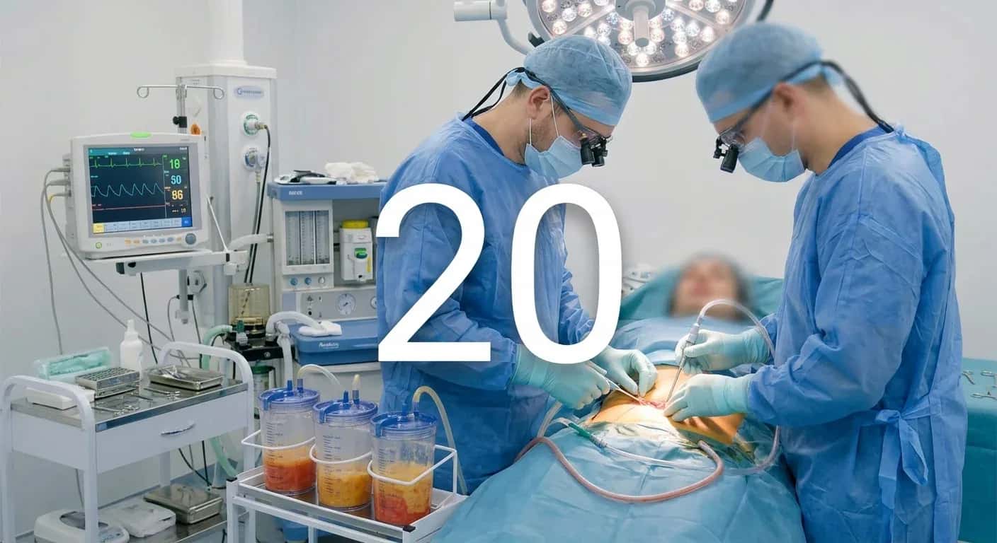 20 Prominente mit Fettabsaugung